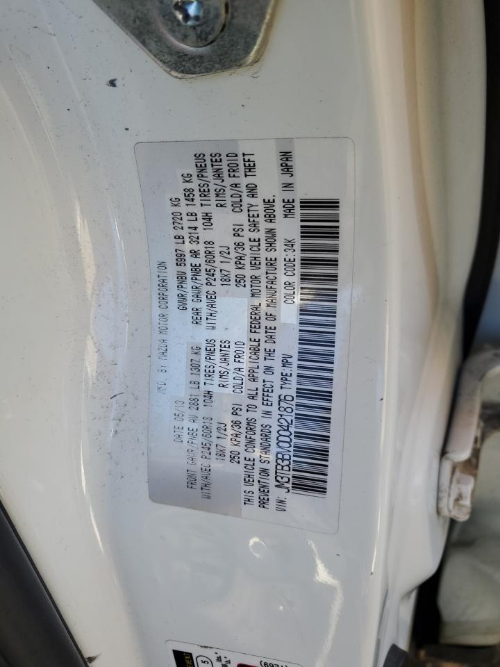 JM3TB3BV0D0421876 2013 Mazda Cx-9 Sport