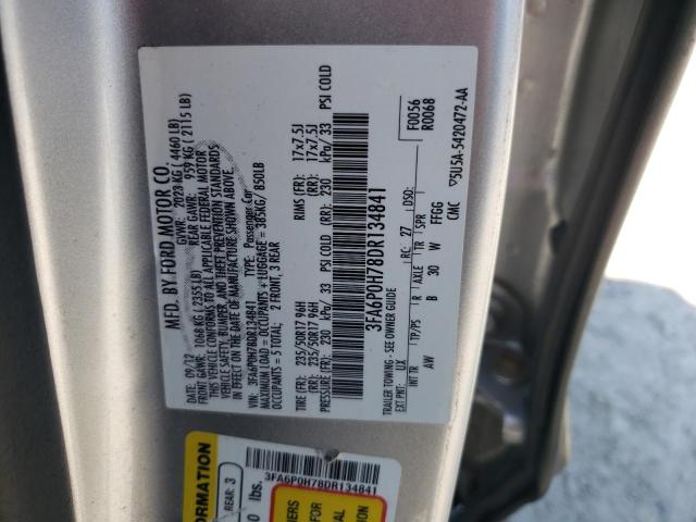 VIN 3FA6P0H78DR134841 2013 Ford Fusion, SE no.13