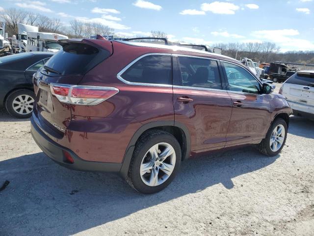 VIN 5TDDKRFH0ES038653 2014 Toyota Highlander, Limited no.3