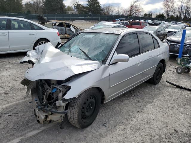 Lot #2522257805 2004 HONDA CIVIC EX salvage car