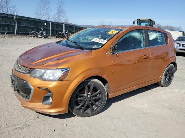 Lot #2414284199 2018 CHEVROLET SONIC LT salvage car