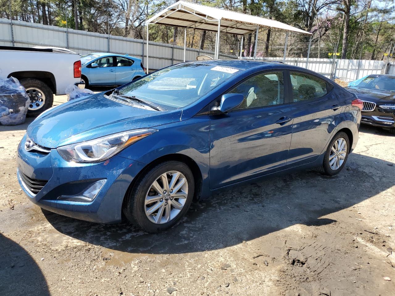 KMHDH4AE5EU201643 2014 Hyundai Elantra Se