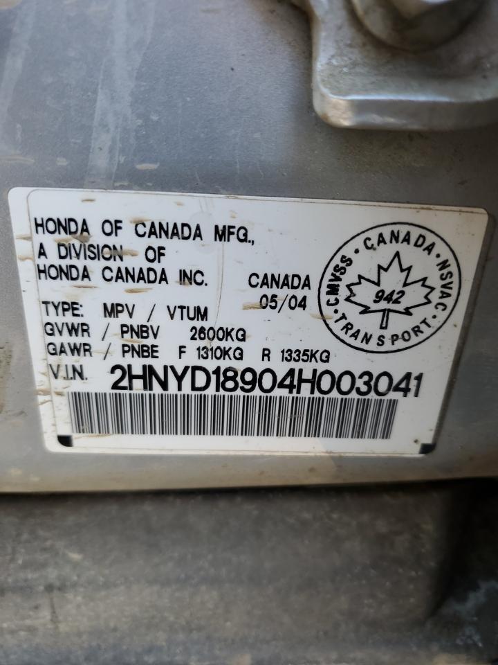 2HNYD18904H003041 2004 Acura Mdx Touring