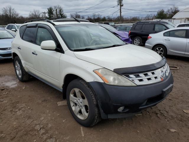 2004 Nissan Murano Sl VIN: JN8AZ08WX4W324678 Lot: 45623104