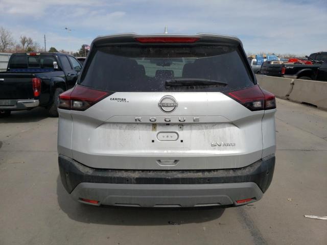 VIN 5N1BT3BB0NC677499 2022 Nissan Rogue, SV no.6