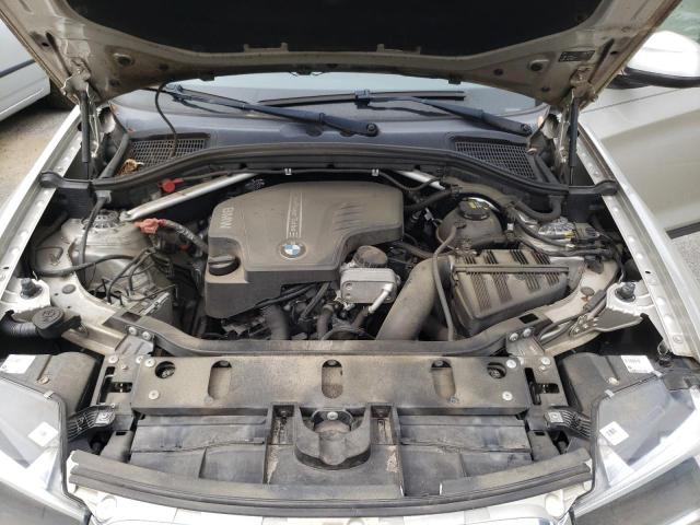  BMW X3 2016 Сріблястий