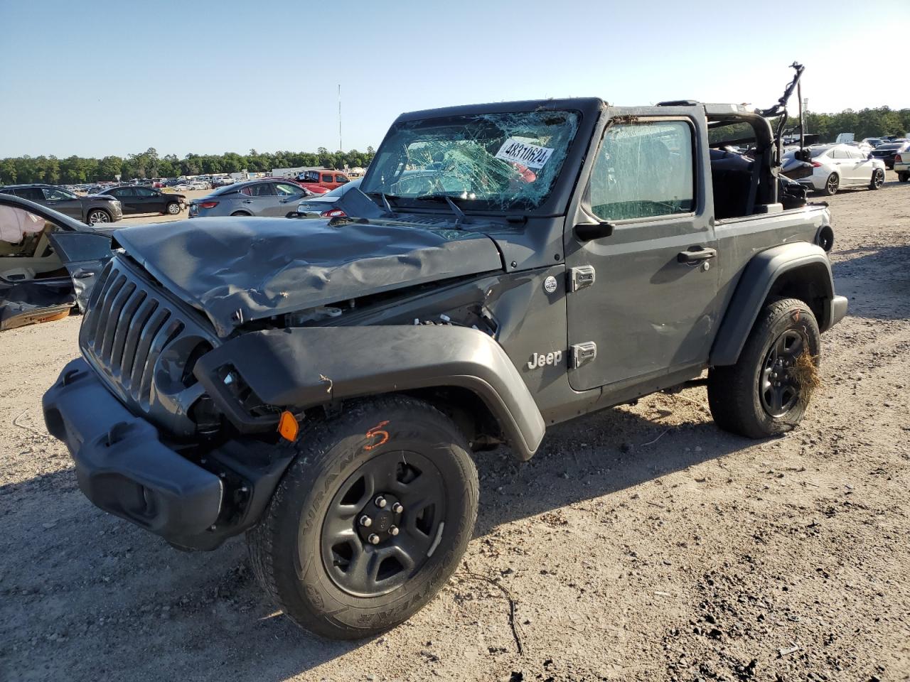 2020 Jeep Wrangler Sport vin: 1C4GJXAG8LW234517