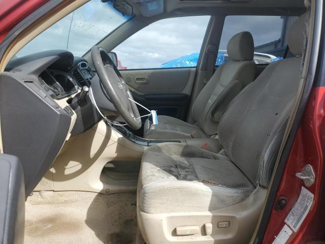 2003 Toyota Highlander VIN: JTEHD21A530020612 Lot: 47607164