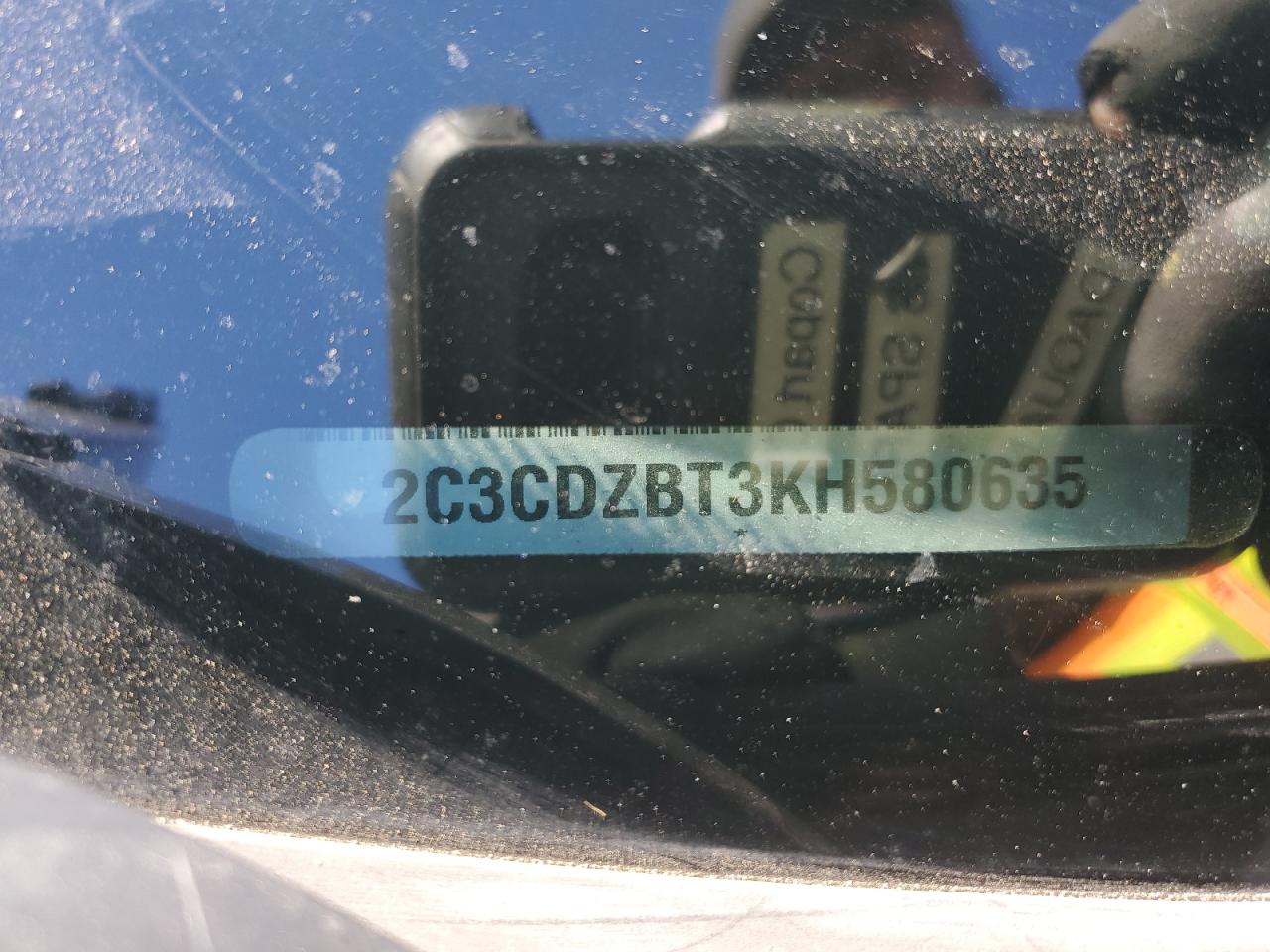 2C3CDZBT3KH580635 2019 Dodge Challenger R/T