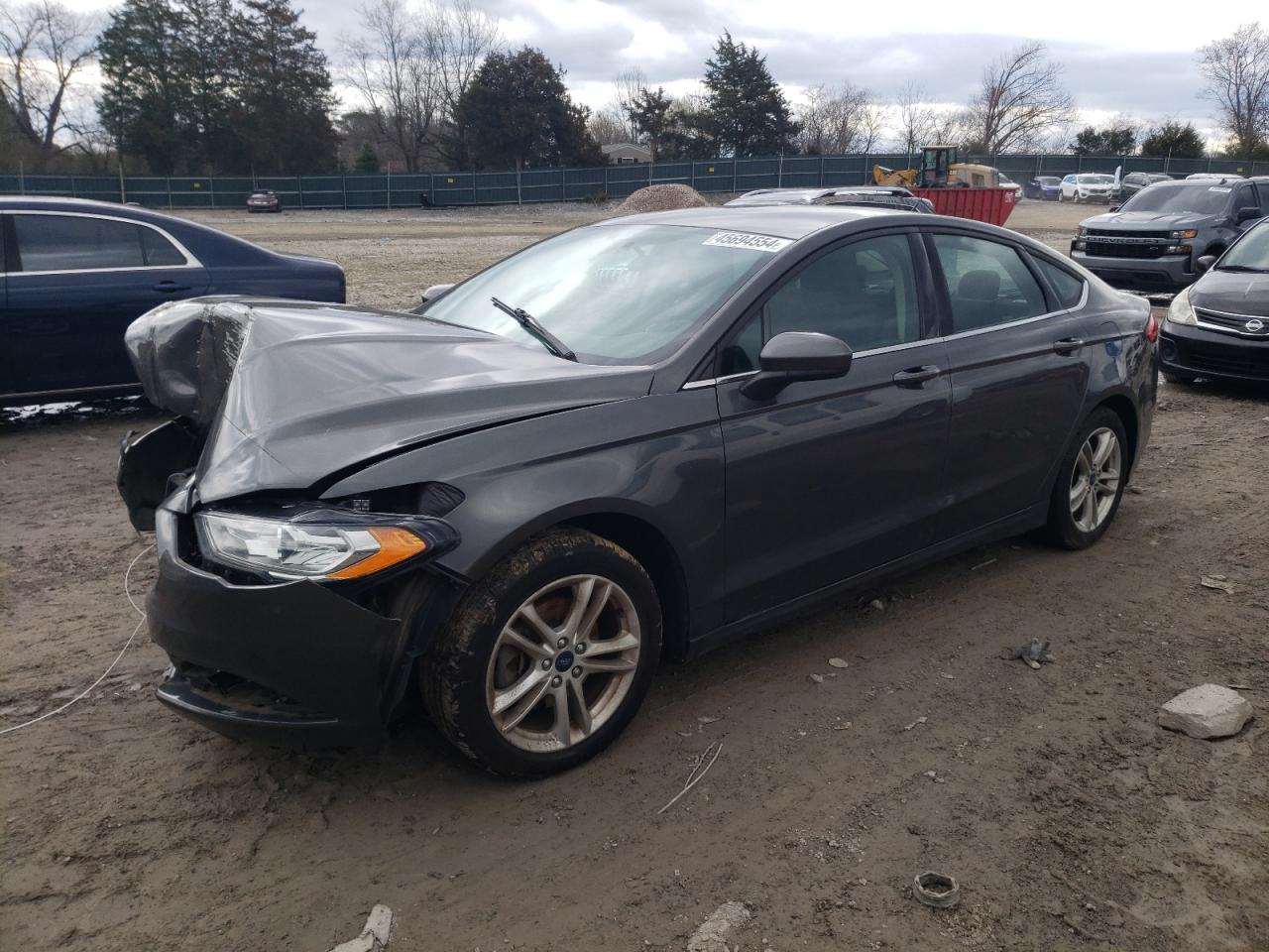 Lot #2485172807 2018 FORD FUSION SE