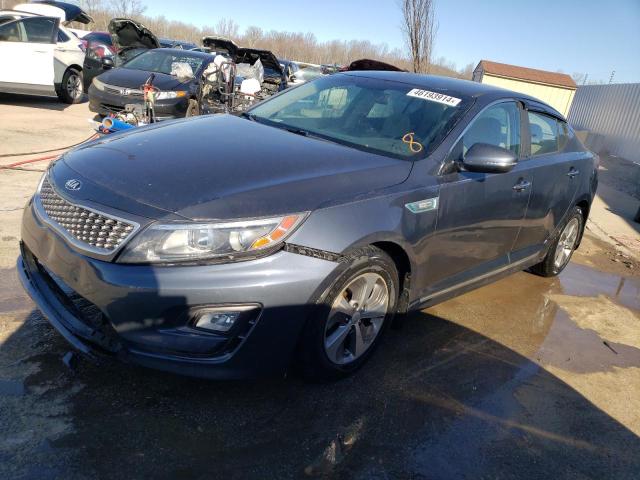 Lot #2461994121 2015 KIA OPTIMA HYB salvage car