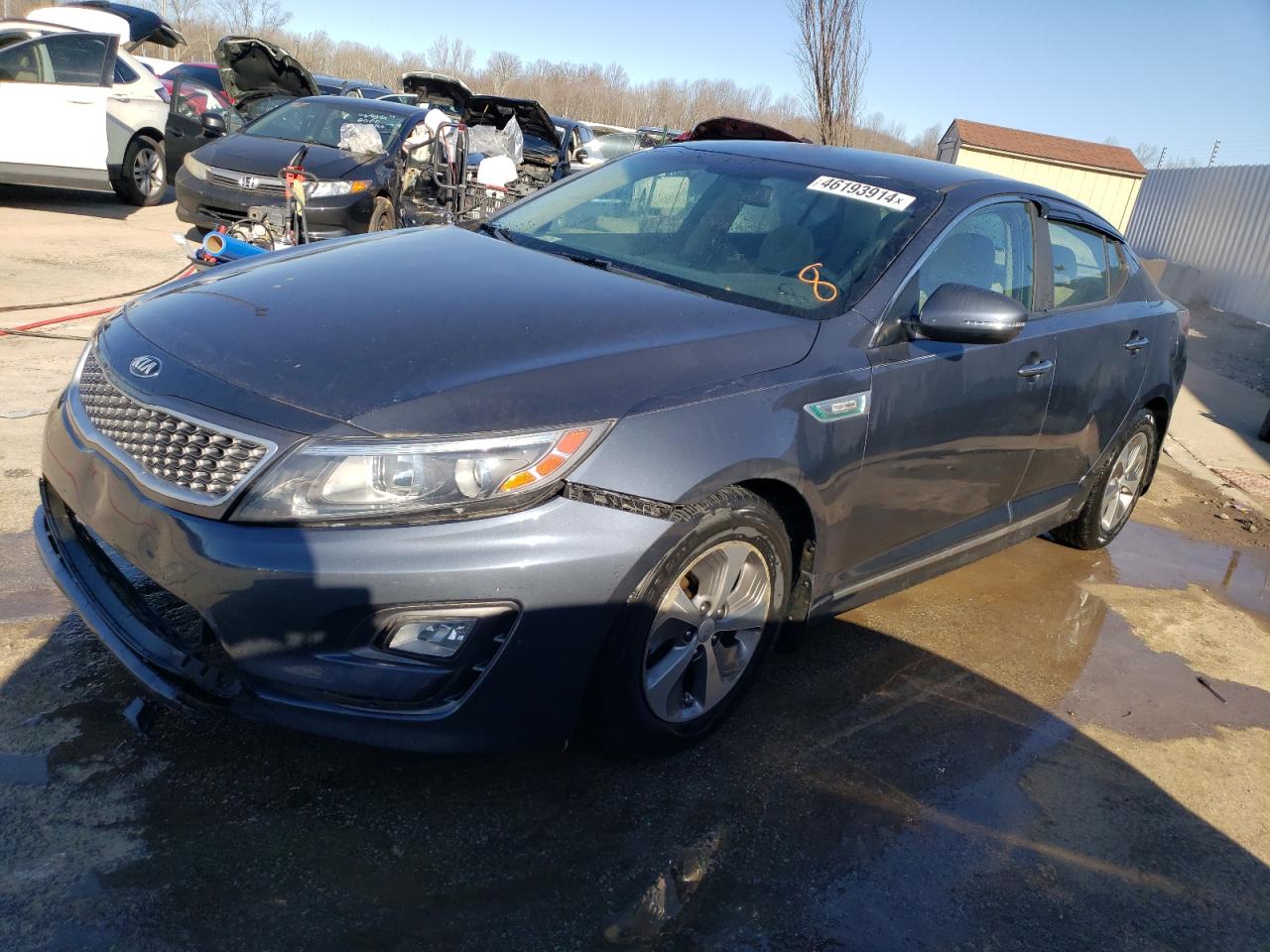 2015 Kia Optima Hybrid vin: KNAGM4AD2F5079658