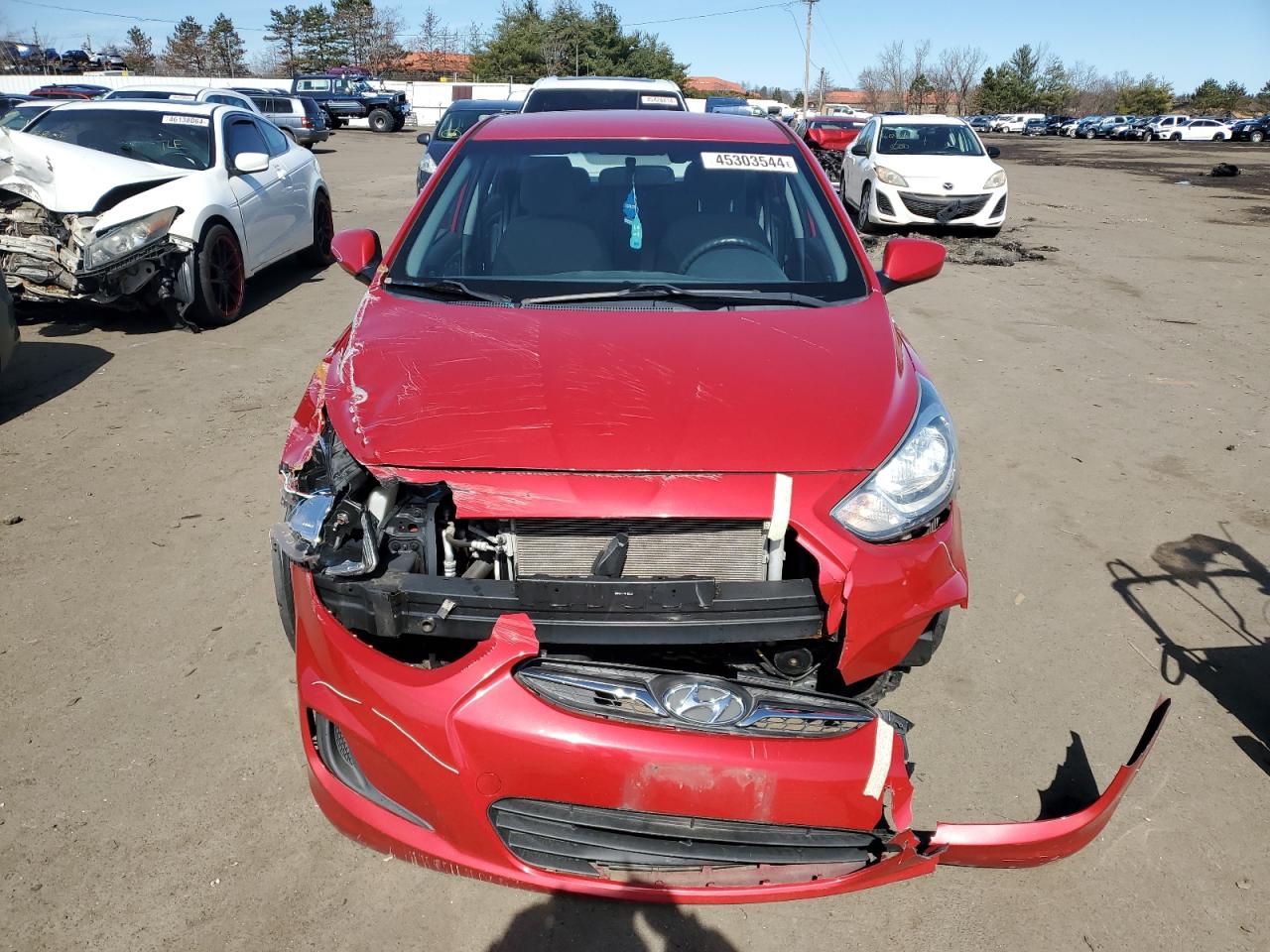 KMHCT4AE3EU777239 2014 Hyundai Accent Gls