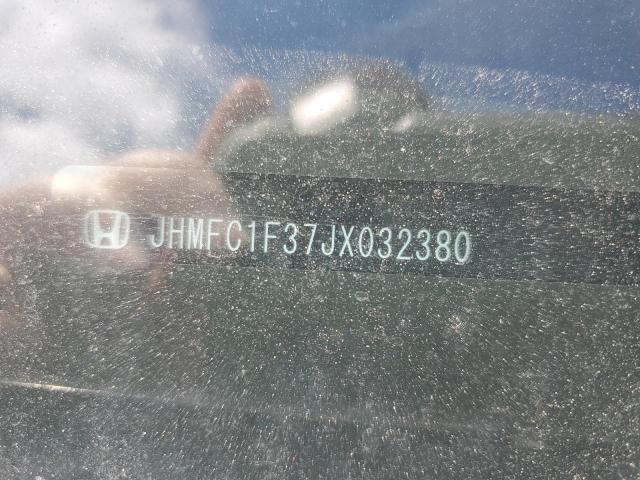 2018 HONDA CIVIC EX - JHMFC1F37JX032380