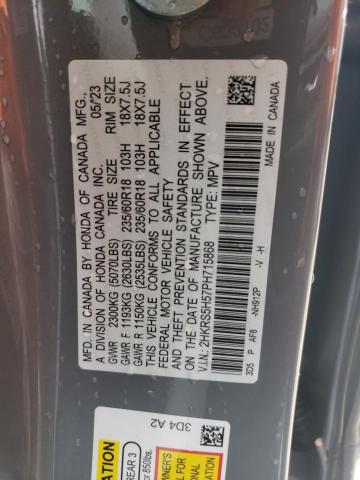 2023 HONDA CR-V SPORT - 2HKRS5H57PH715868