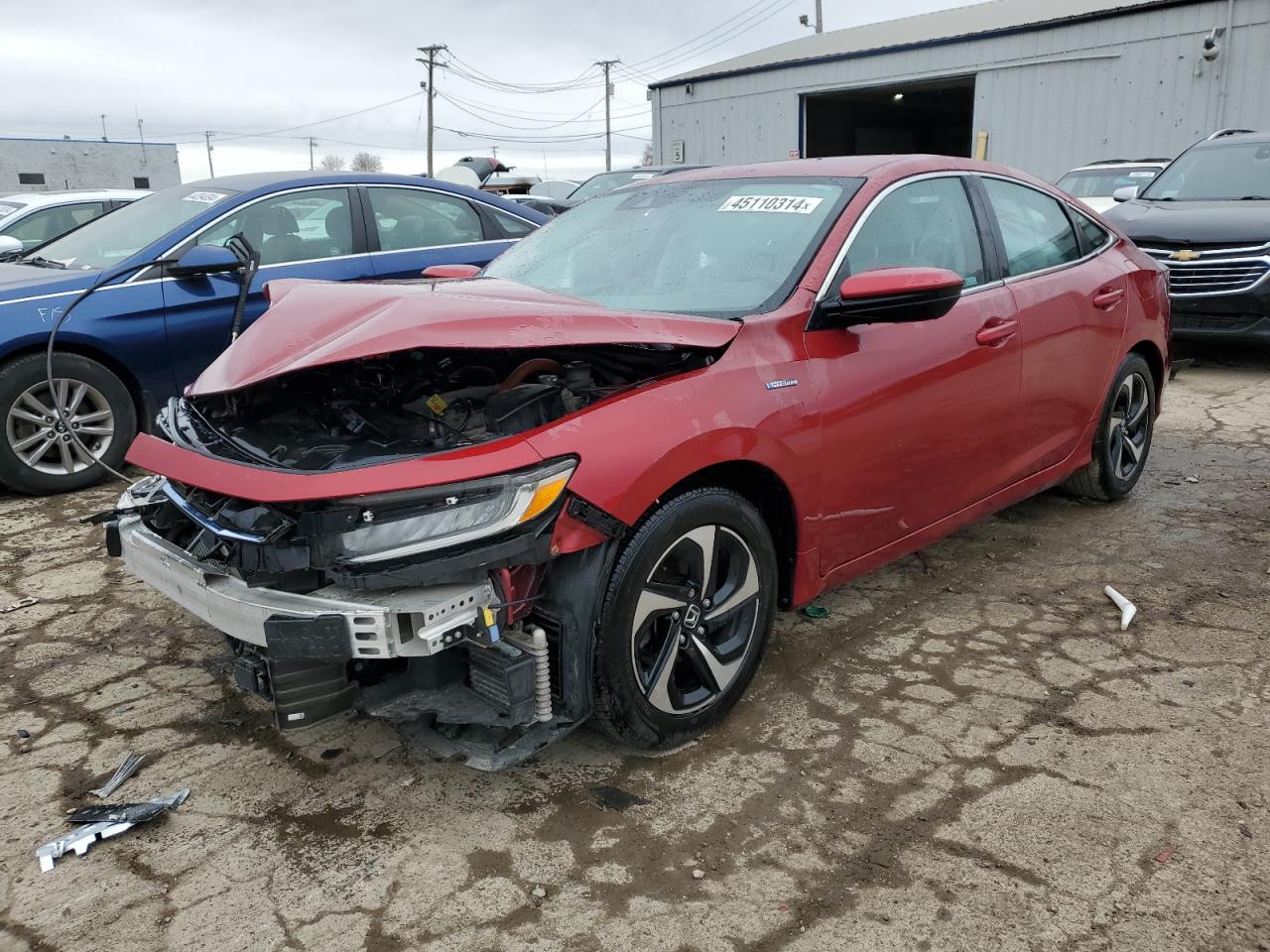 2021 Honda Insight Ex vin: 19XZE4F59ME000868