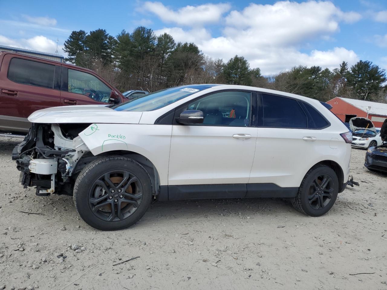 2018 Ford Edge Sel vin: 2FMPK4J95JBC29704