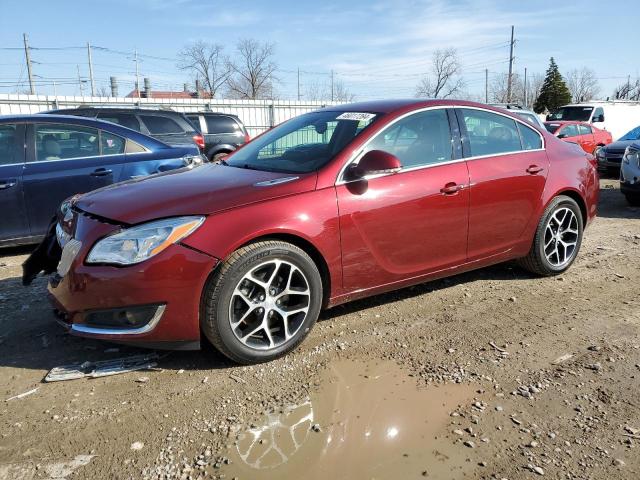 Lot #2409047925 2017 BUICK REGAL SPOR salvage car