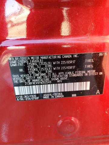 2015 TOYOTA RAV4 LE - 2T3BFREV4FW352549