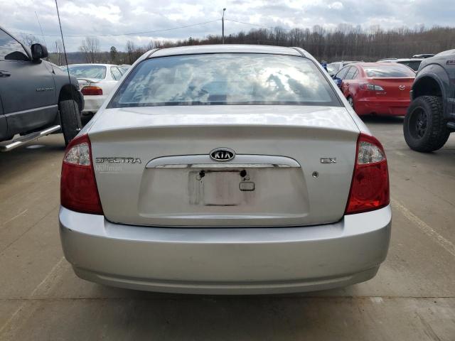 2006 Kia Spectra Lx VIN: KNAFE121165370762 Lot: 47016844