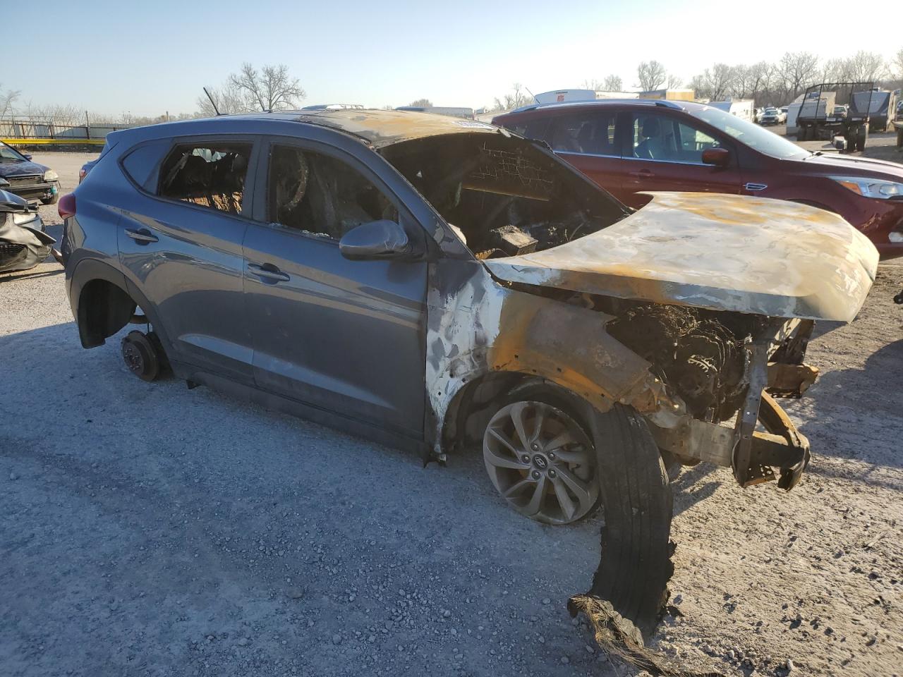 Lot #2638411404 2017 HYUNDAI TUCSON SE