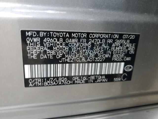2020 LEXUS GS 350 F-S JTHEZ1CL8LA013227
