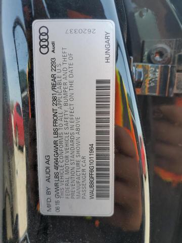 2016 AUDI A3 PREMIUM - WAUB8GFF6G1011964