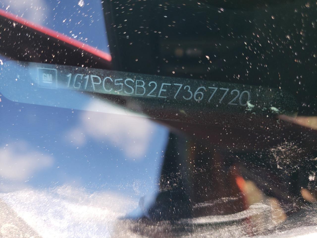 1G1PC5SB2E7367720 2014 Chevrolet Cruze Lt