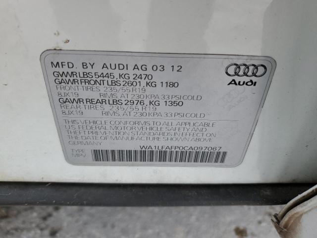 Lot #2438482512 2012 AUDI Q5 PREMIUM salvage car