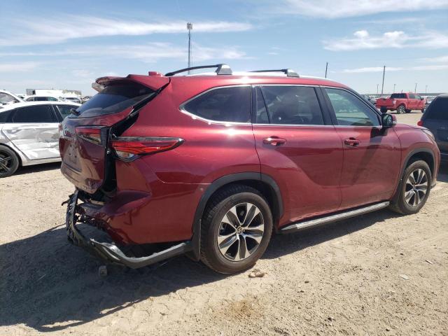 VIN 5TDGZRBH8MS123494 2021 Toyota Highlander, Xle no.3