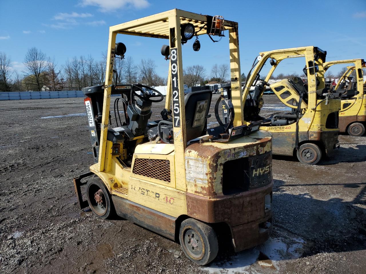 Lot #2411658210 2003 HYST FORKLIFT