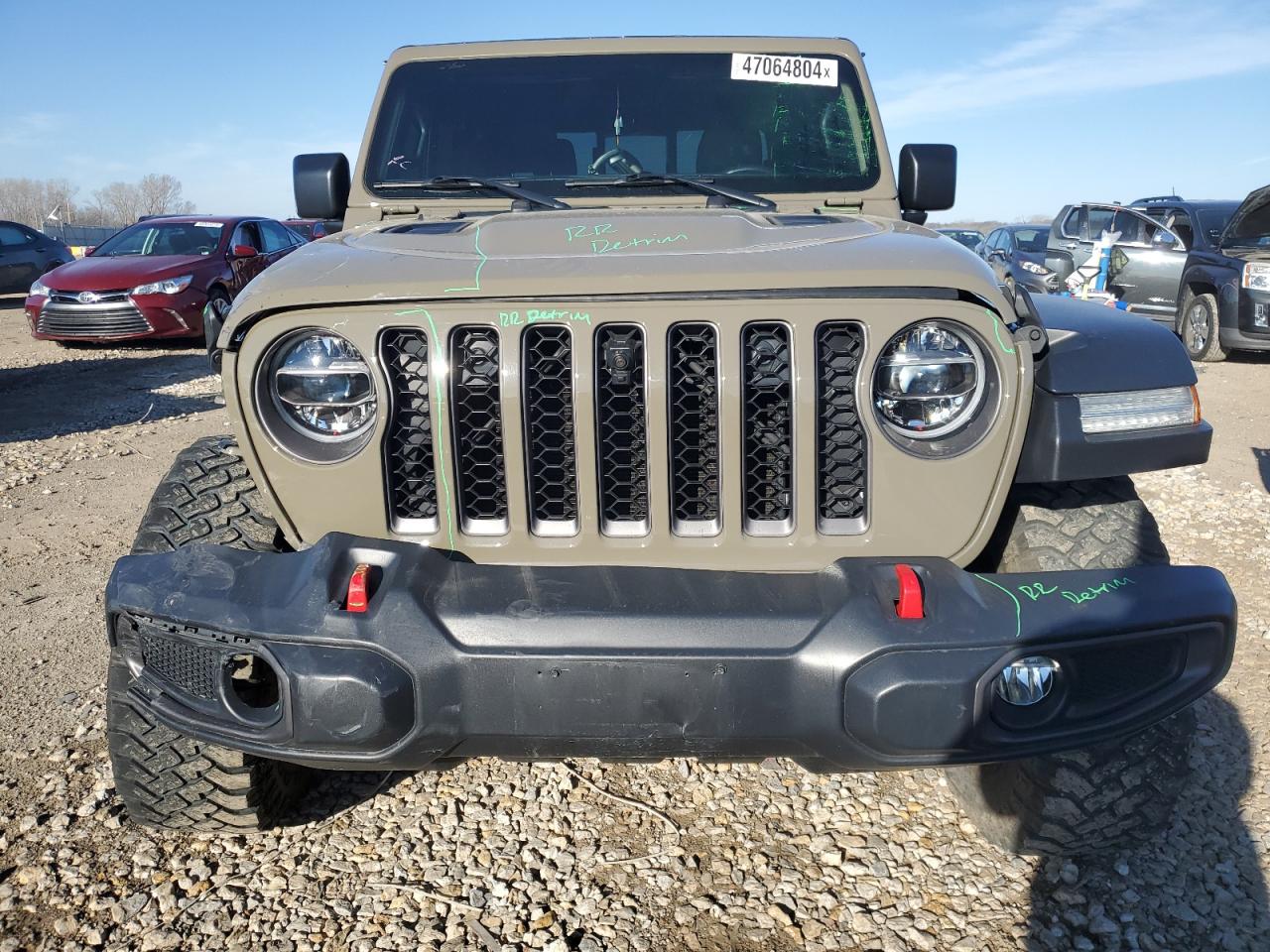 2020 Jeep Gladiator Rubicon vin: 1C6JJTBG9LL214721