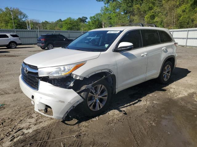 VIN 5TDZKRFH4ES031162 2014 Toyota Highlander, LE no.1