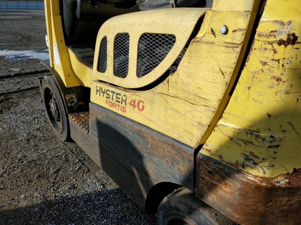 Lot #3242791949 2007 HYST FORKLIFT