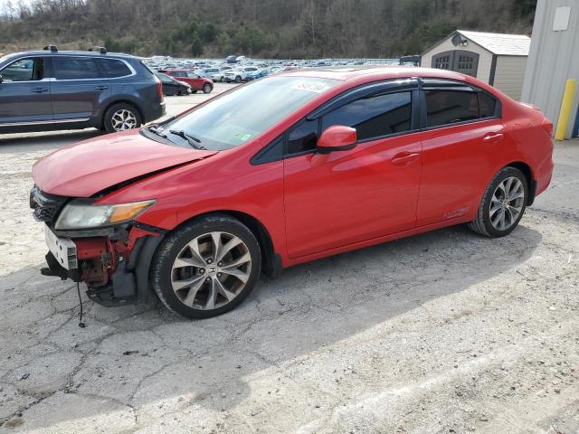 Lot #2445523873 2012 HONDA CIVIC SI salvage car