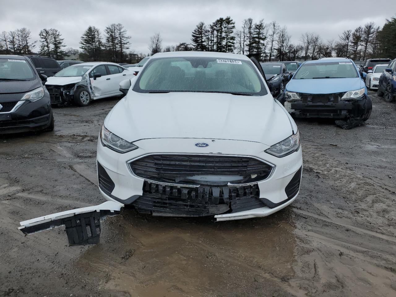 2020 Ford Fusion S vin: 3FA6P0G76LR241869