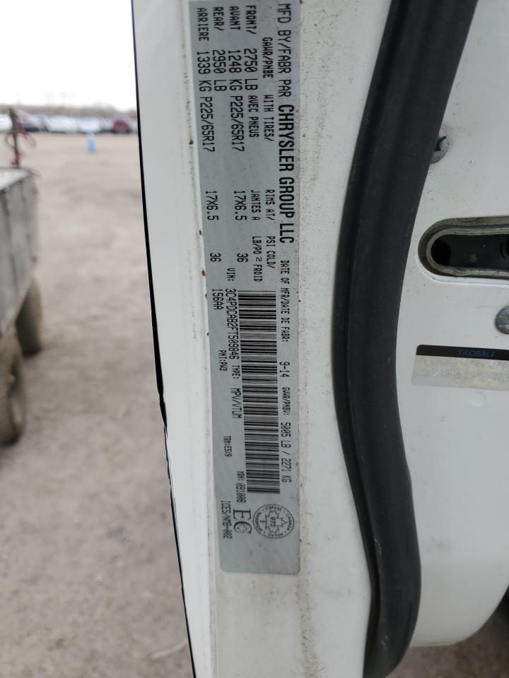 3C4PDCAB2FT509846 2015 Dodge Journey Se