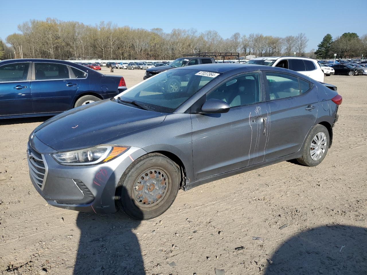 KMHD74LF6HU077637 2017 Hyundai Elantra Se