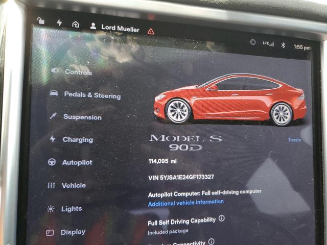 5YJSA1E24GF173327 2016 Tesla Model S