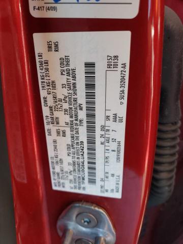 2020 FORD ESCAPE SE - 1FMCU0G64LUA24239