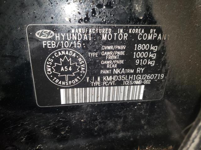 2016 HYUNDAI ELANTRA GT - KMHD35LH1GU260719