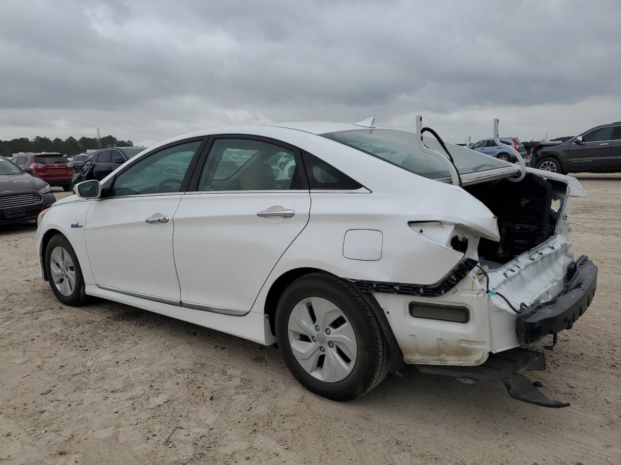 KMHEC4A47FA134489 2015 Hyundai Sonata Hybrid