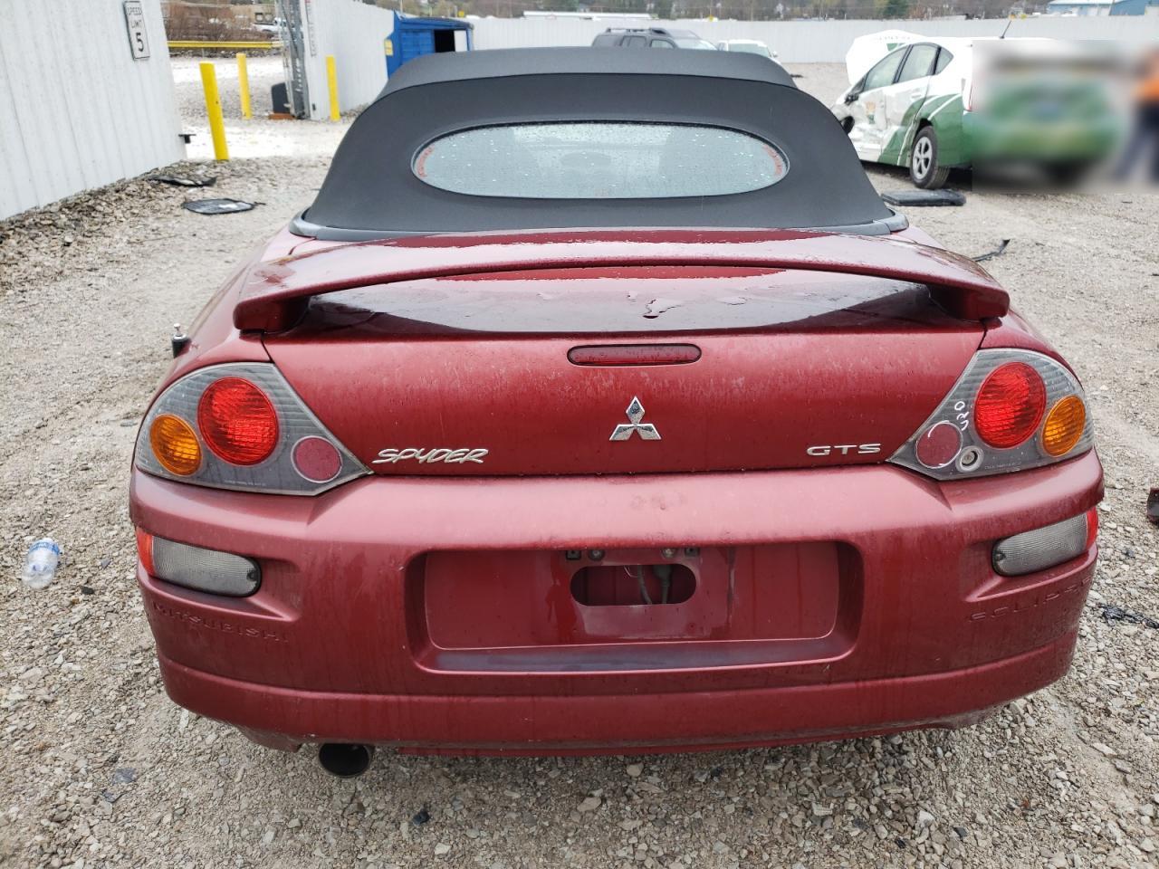 4A3AE75H73E010610 2003 Mitsubishi Eclipse Spyder Gts