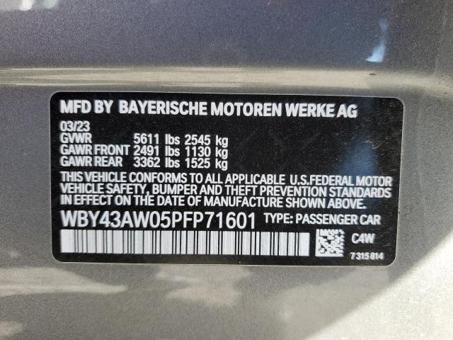 2023 BMW I4 EDRIVE3 - WBY43AW05PFP71601