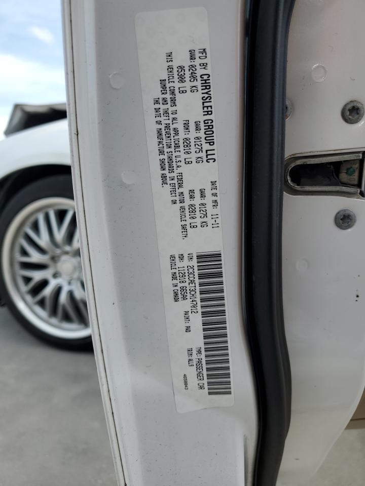 2C3CCAET3CH147012 2012 Chrysler 300C