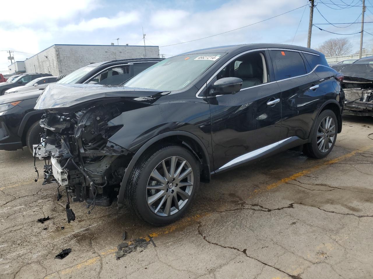 2021 Nissan Murano Sv vin: 5N1AZ2BS9MC108833