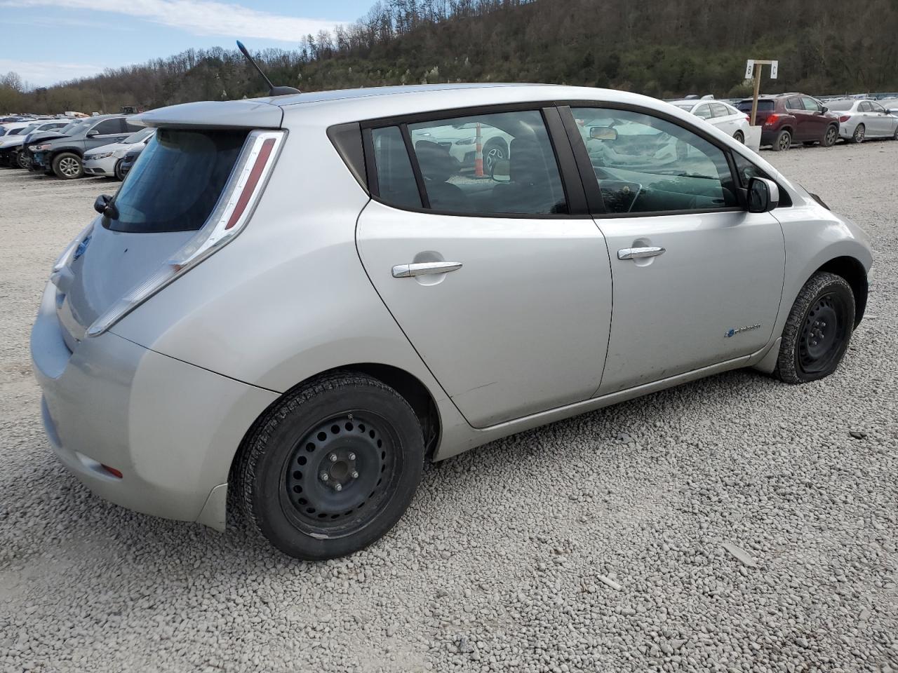 Lot #2491910075 2014 NISSAN LEAF S