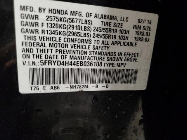 VIN 5FRYD4H44EB036108 2014 Acura MDX, Technology no.13