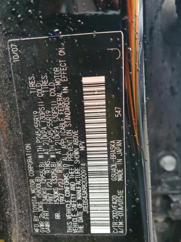 2008 Toyota Highlander Sport VIN: JTEDS43A982020914 Lot: 45851984