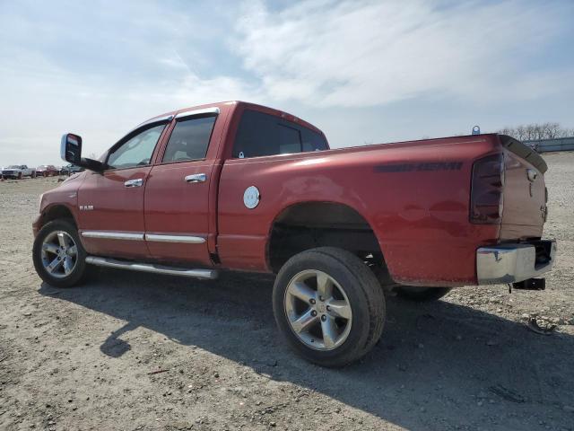 DODGE RAM 1500 S 2008 red crew pic gas 1D7HU18258S521644 photo #3